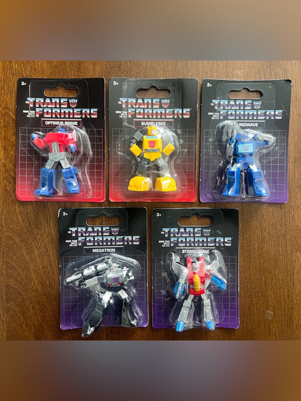 Transformers Robot Figure - Pack of 5